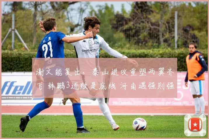 谢文能复出，泰山进攻重塑两翼齐飞 韩鹏3连败是底线 河南遇强则强